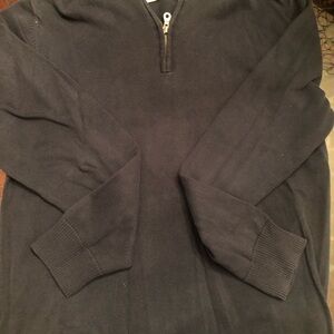 Old Navy Men's Charcoal Zip-Up Sweater